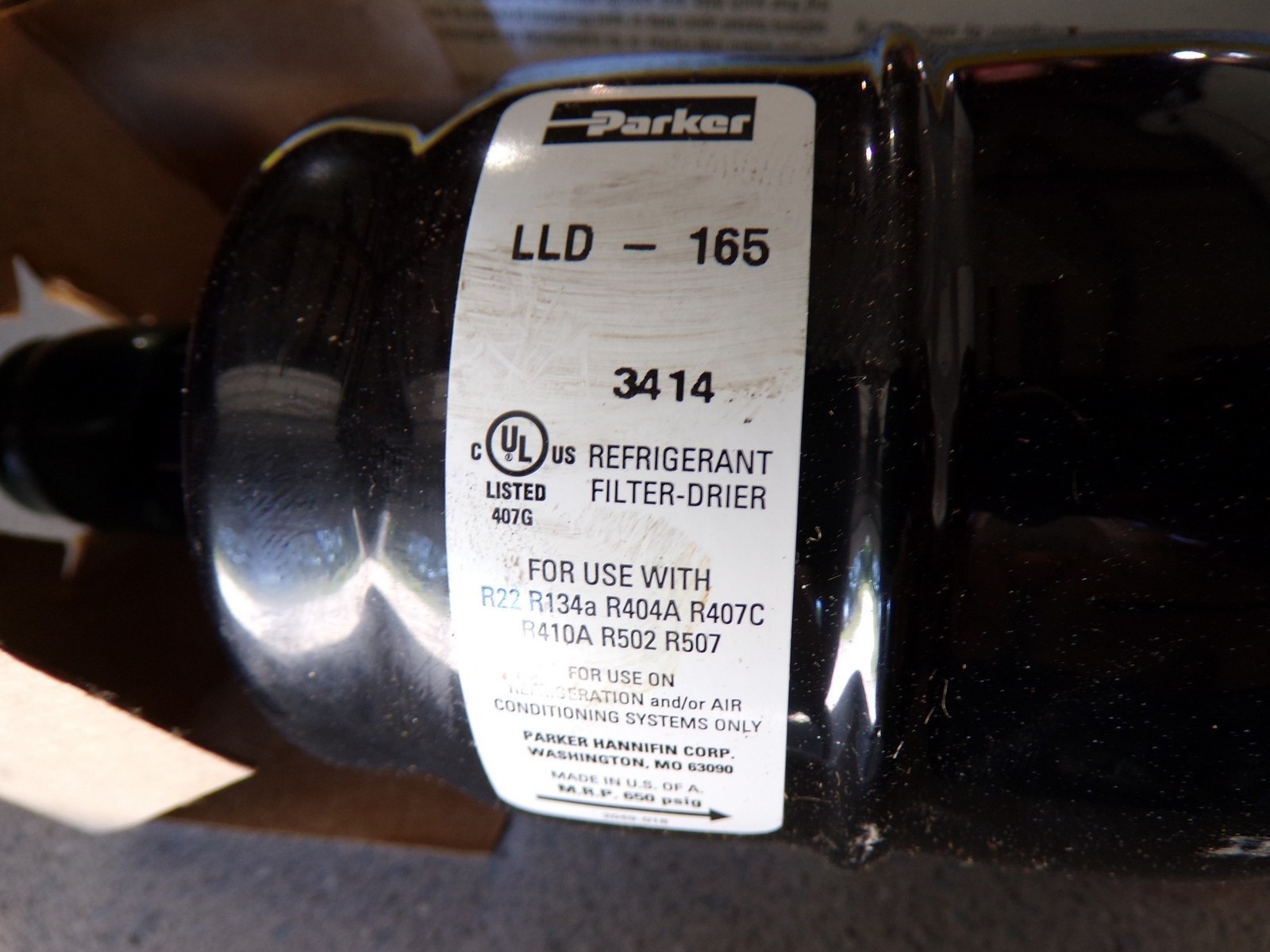 NEW Parker 450126-002 LLD-165 5/8″ SAE Flare *FREE SHIPPING*