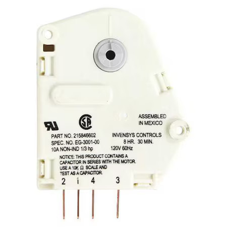 Frigidaire 215846602 Defrost Timer