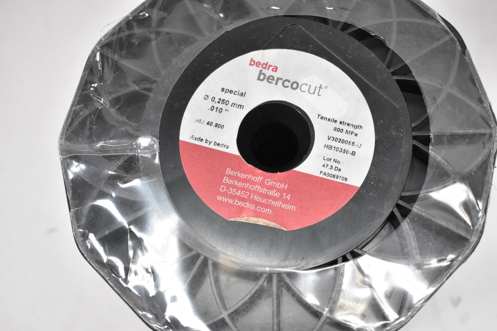 Bedra Berocut Pro 900 Brass Spool .010″ Dia Special 35 lb Half Hard EDM Wire