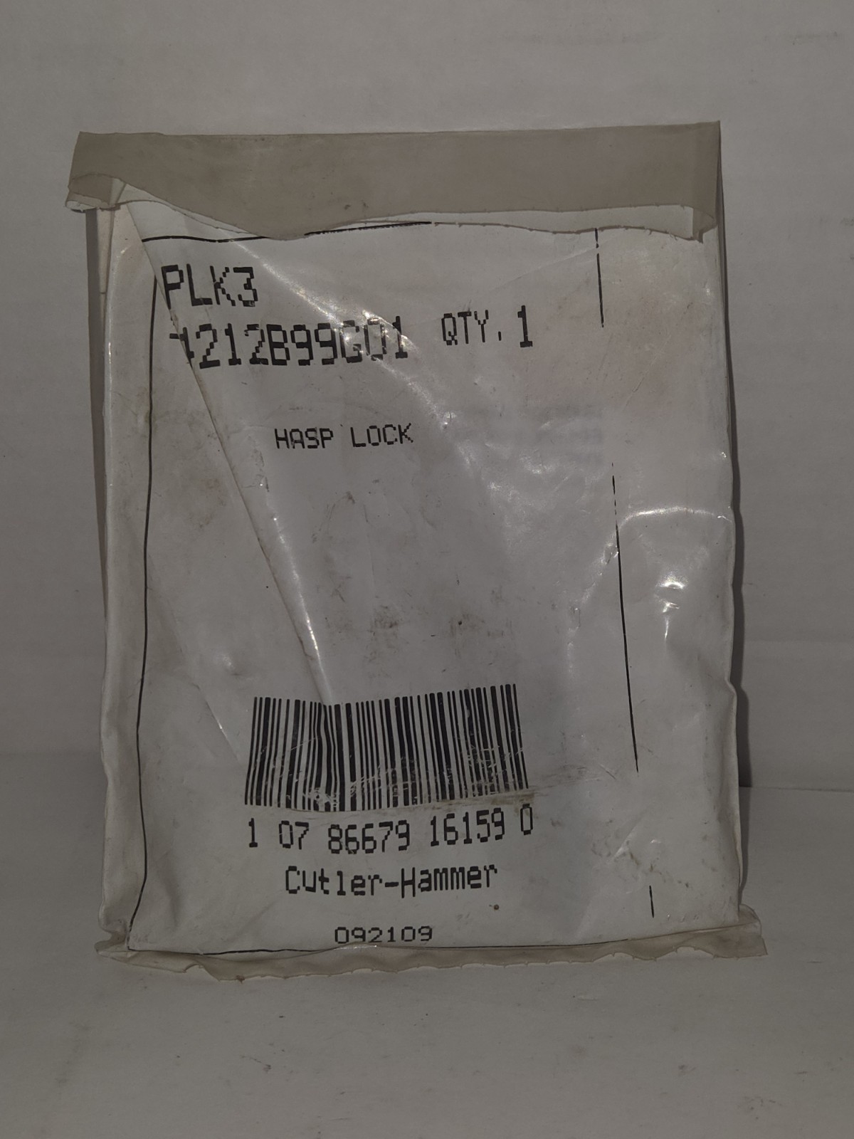 Eaton PLK3 Padlockable Handle Lock Hasp NEW