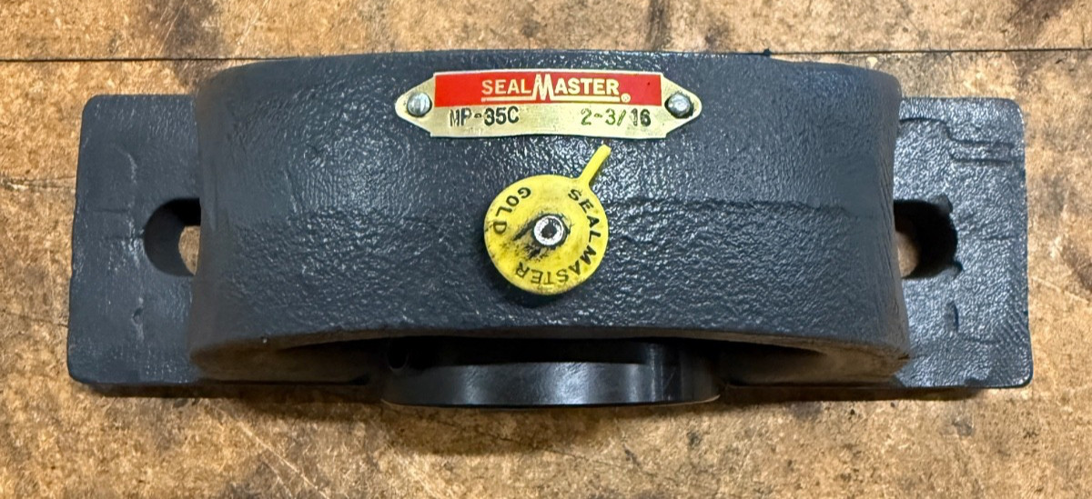 Sealmaster MP-35C Gold Line 2 Bolt Pillow Block Bearing 2-3/16″ Bore (NEW)