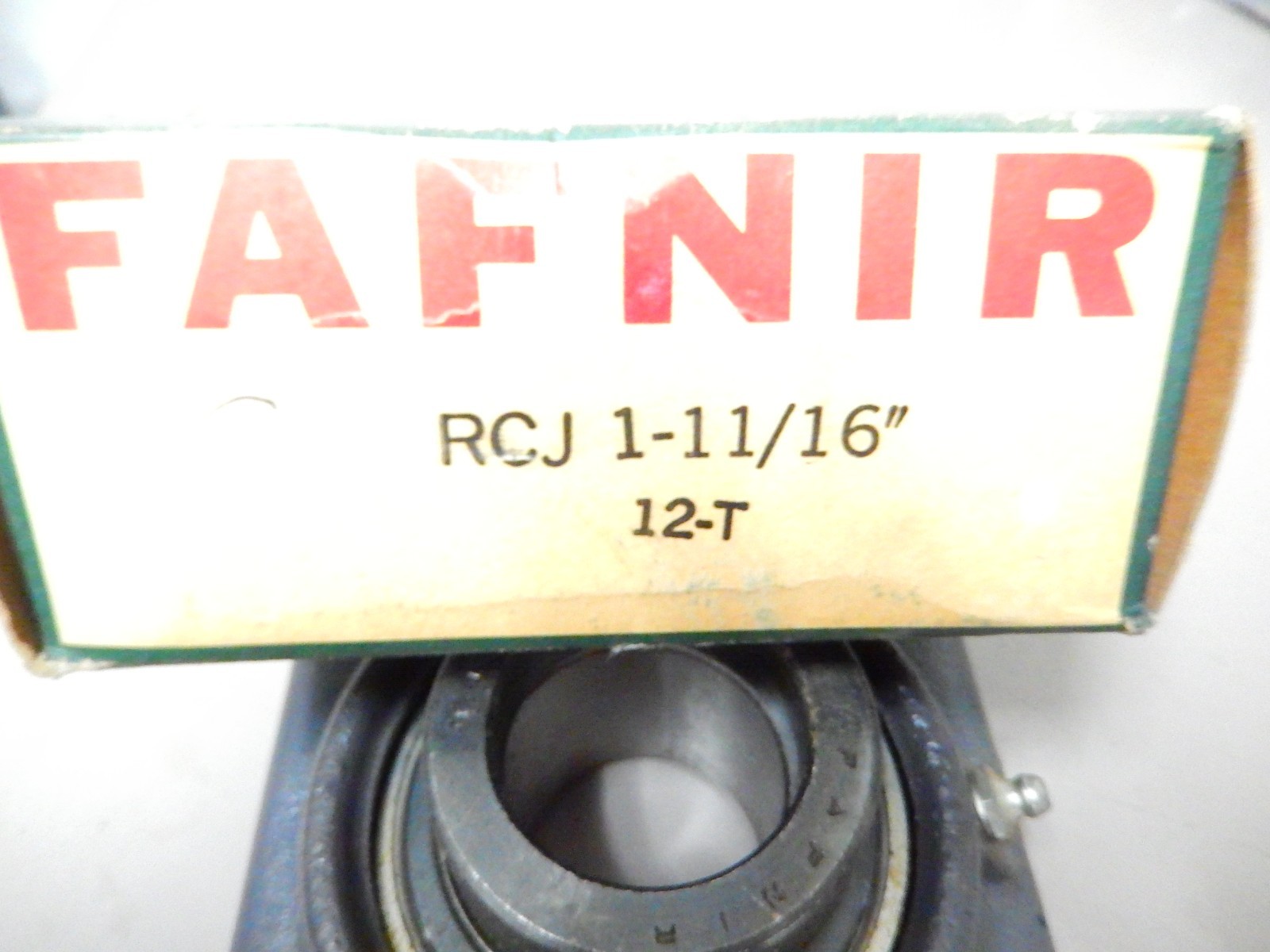 Fafnir RCJ 1 11/16 Flange Bearing 4 Bolt Mount With Collar 1-11/16″ Bore