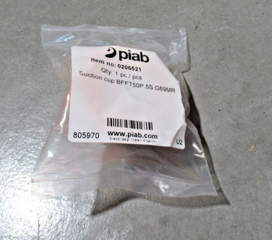 Piab BFFT50P.5S.G69MR Suction Cup piGRIP 1/8″ Male, 25mm
