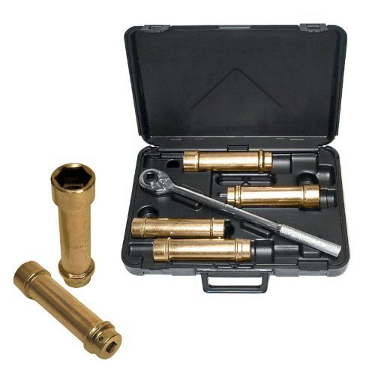Socket Wrench Set SAE 1/2 in. Dr 4 pc