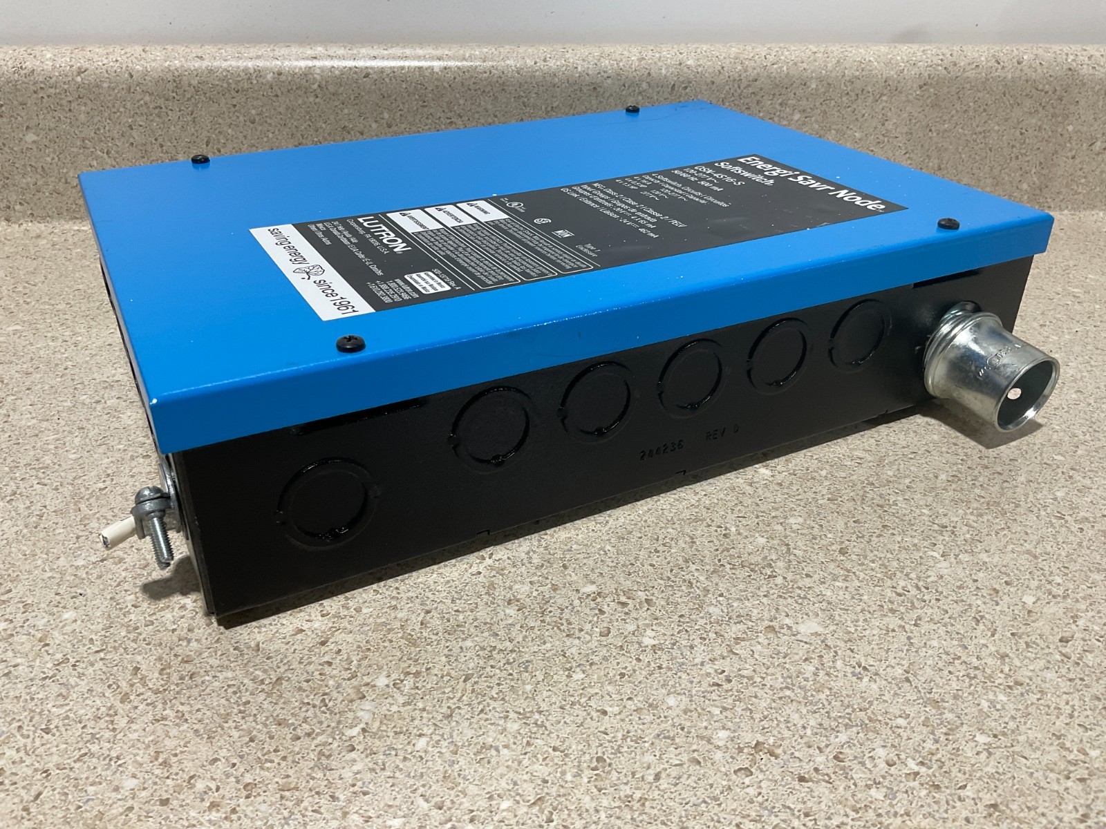 Lutron QSN-4S16-S Energi Savr Node Soft Switch Lighting Controller