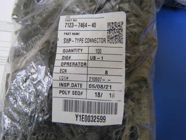 Yaz 7123-7464-40 Qty of 30 per Lot Yazaki 7123-7464-40