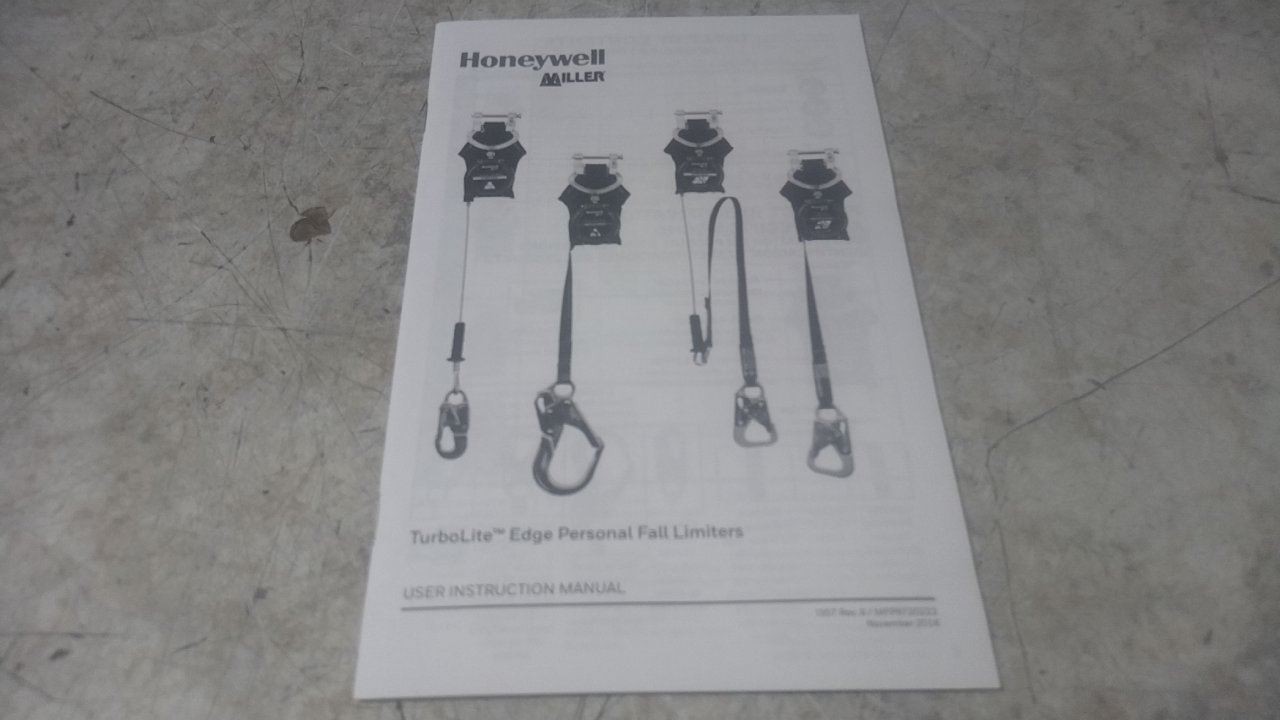 Honeywell Miller MFLEW-18/6FT 6 Ft L 420 Lb Cap Self-Retracting Fall Limiter