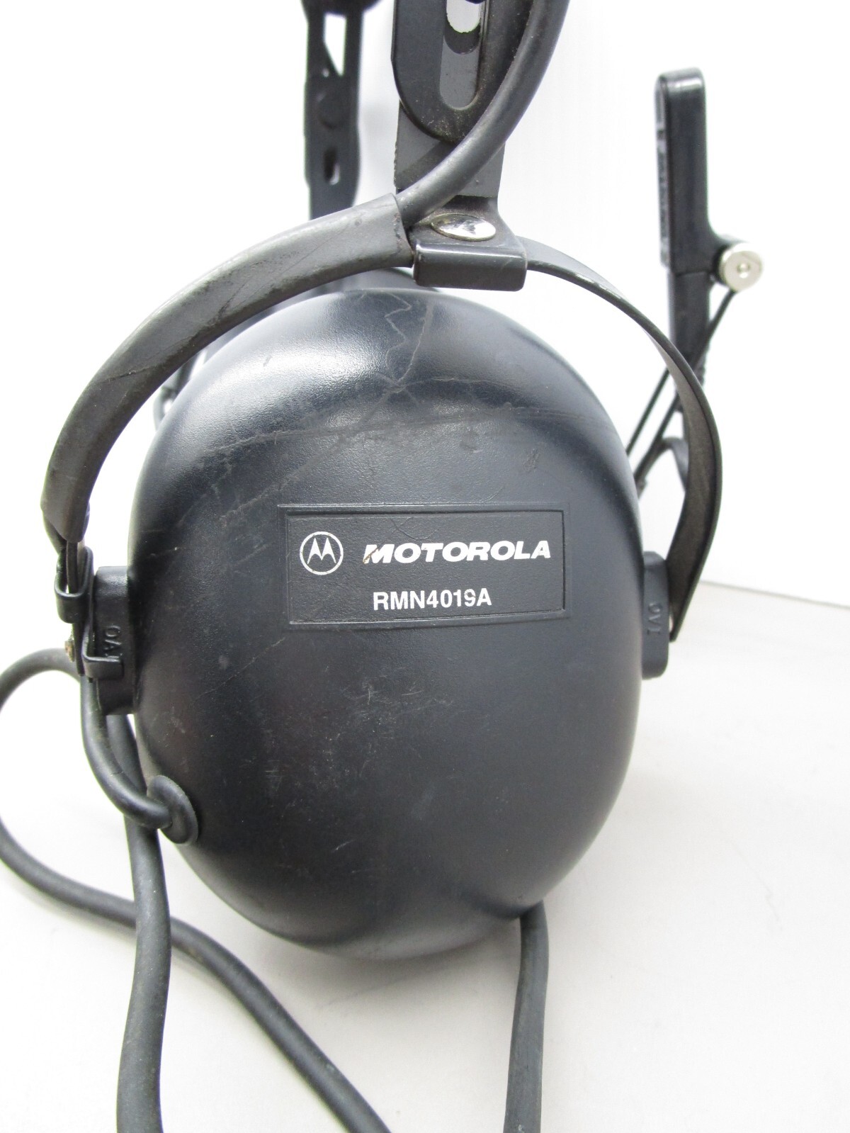 Motorola RMN4019A Medium Duty Radio Headset with PTT Over the Head