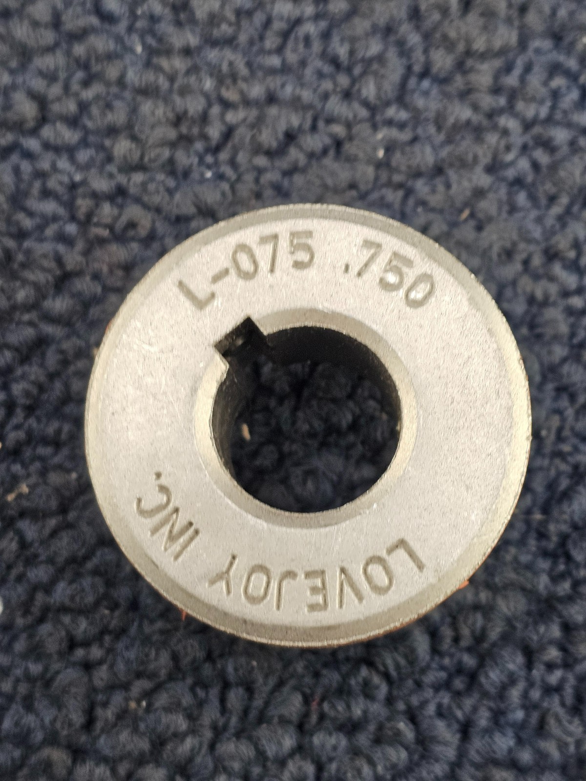 Lovejoy Jaw Coupling Hub Bore Finished Keyway L-075 .750 Heavy Duty 68514410690