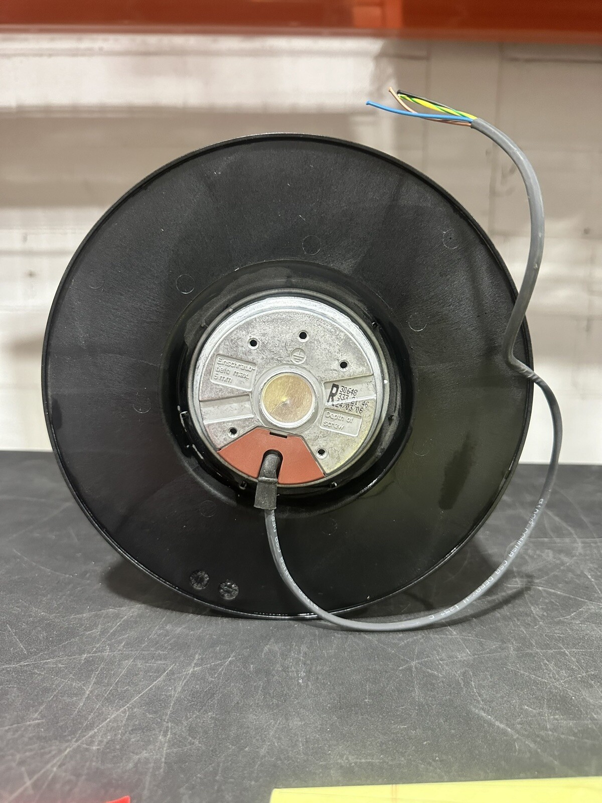 ebm-papst R2E225-BD40-21 Fan Motorized Impeller – 115VAC – Round – 225mm Dia …