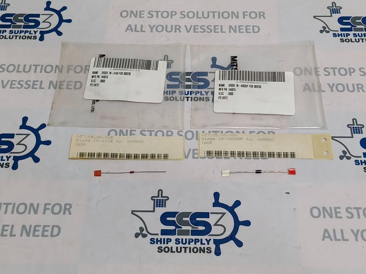Diode 1N-4003GP 1N-4148 For 009230 146016 (Lot of 2 Pcs)