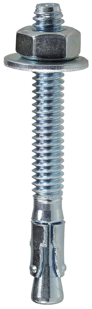 L.H. Dottie W14214 1/4″ x 2-1/4″ Zinc Wedge Anchor Full Thread