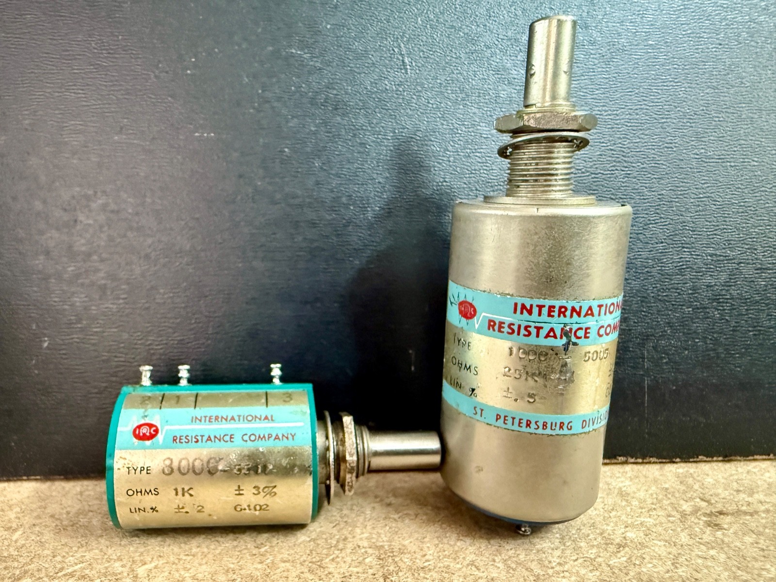 Variable Resistor Potentiometer Lot of 4 Clarostat IRC