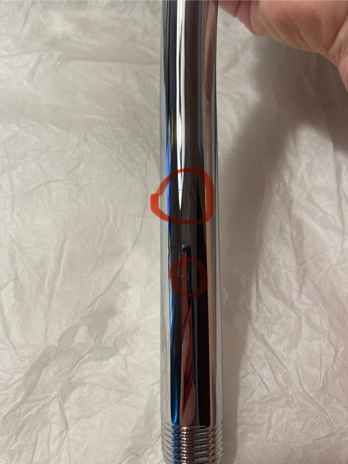 Kohler 72775-CP Artifacts 10-11/16 in Shower Arm and Flange Polished Chrome