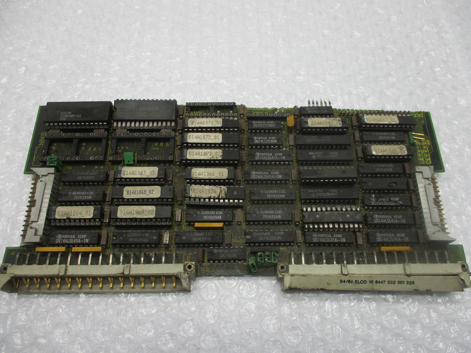 ELCO 10 8447 032 001 025 CIRCUIT BOARD UNMP