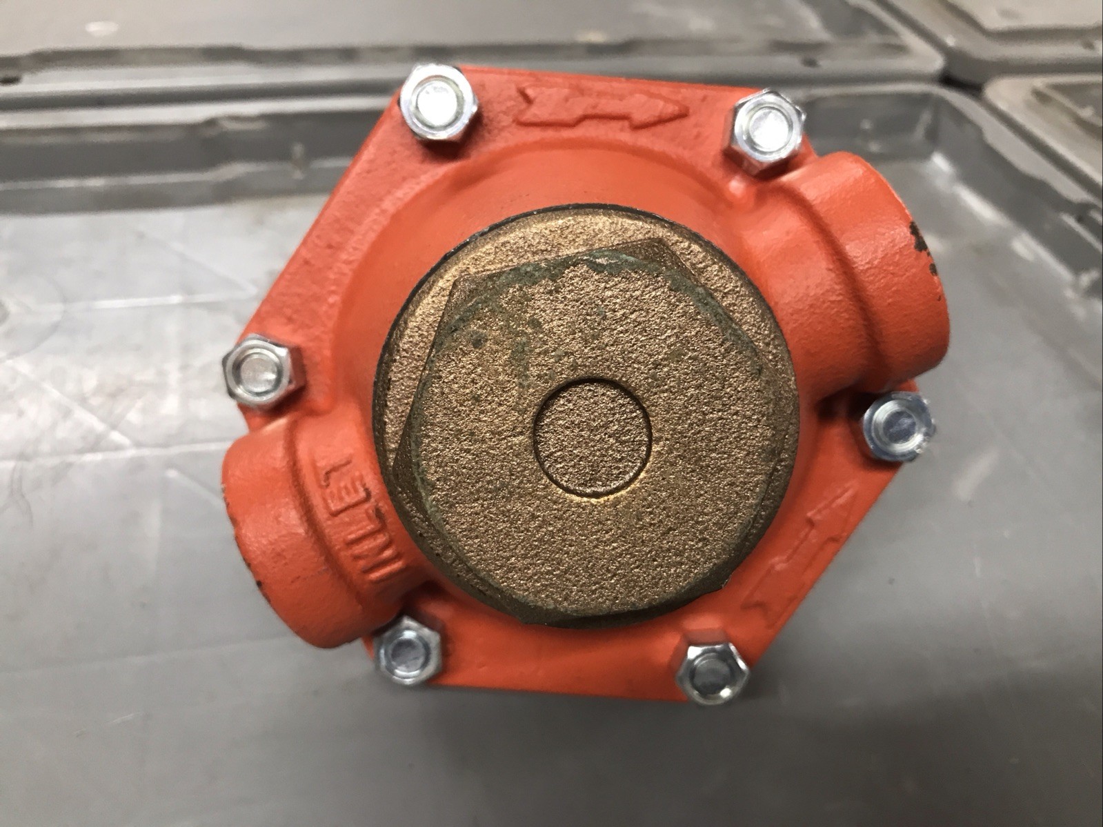 Cash Valve Regulator Size 3/4 Type B Range 30 To 75 PSI Set 55 PSI