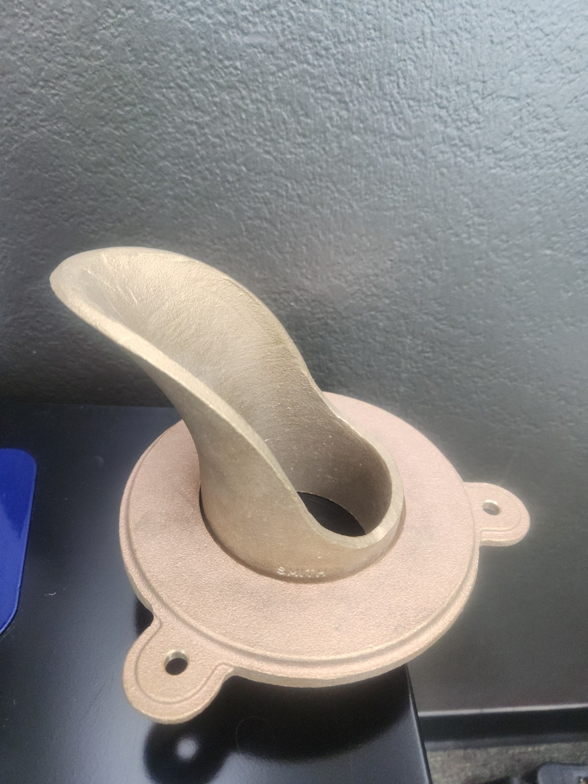 Scuppers Jay R Smith MFG, no hub rough bronze downspout nozzle (3) available