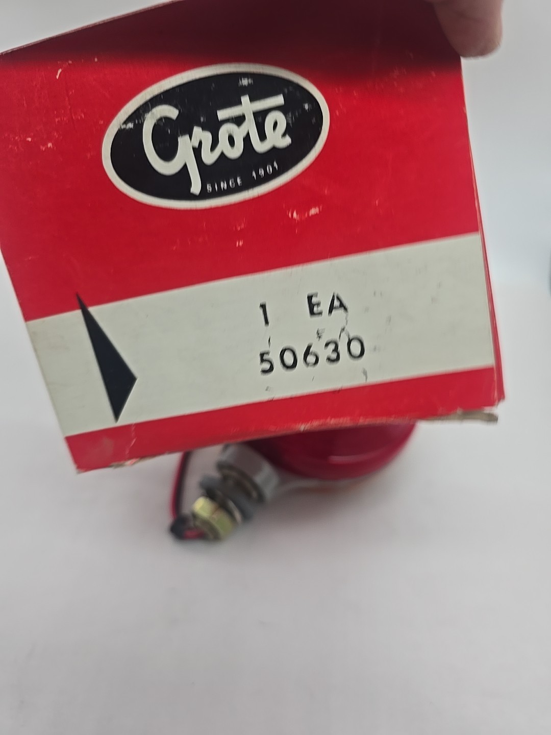 Grote 5522 Amber Red Signal Light Lamp Double Face Skyjack 121477AA
