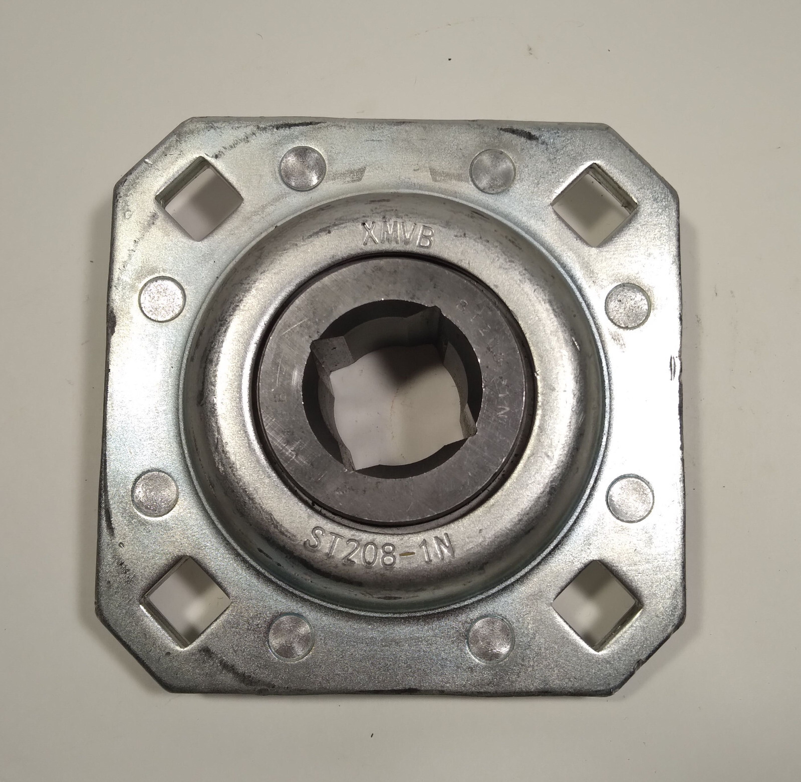 1 NEW XMVB ST208-1N AG FLANGED DISC BEARING UNIT SQUARE BORE NNB ***MAKE OFFER**