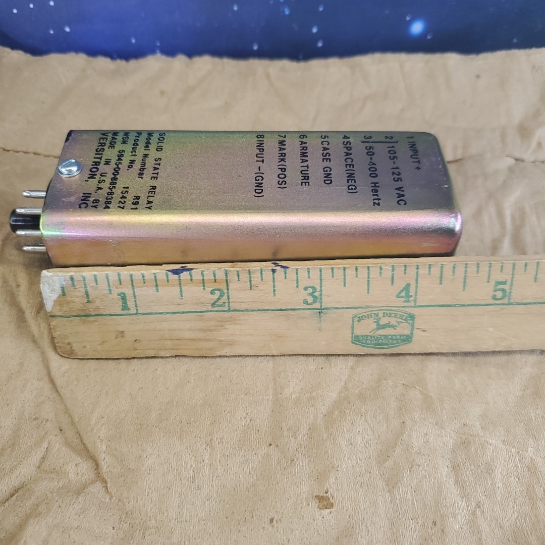 New Versitron Solid State Relay R91 15427 NOS Air Conditioner Furnace Relay USA