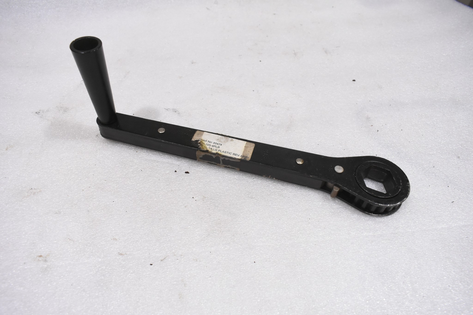 LOWELL CORPORATION 8L320-4PLR RATCHETING CRANK HANDLE MODEL 103, 1-1/4″ HEX