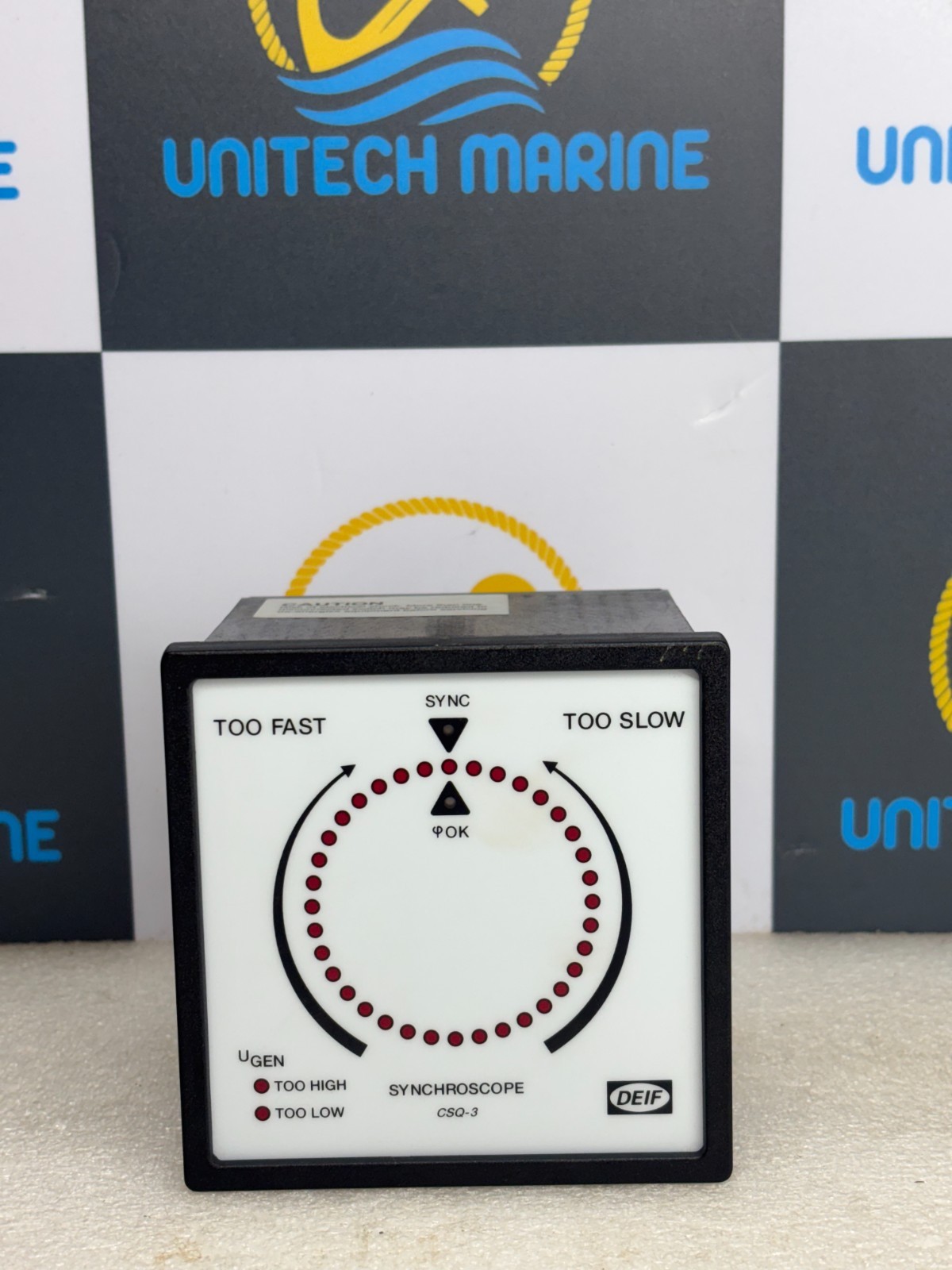 DEIF CSQ-3 MARINE 230V MULTI FUNCTION SYNCHROSCOPE