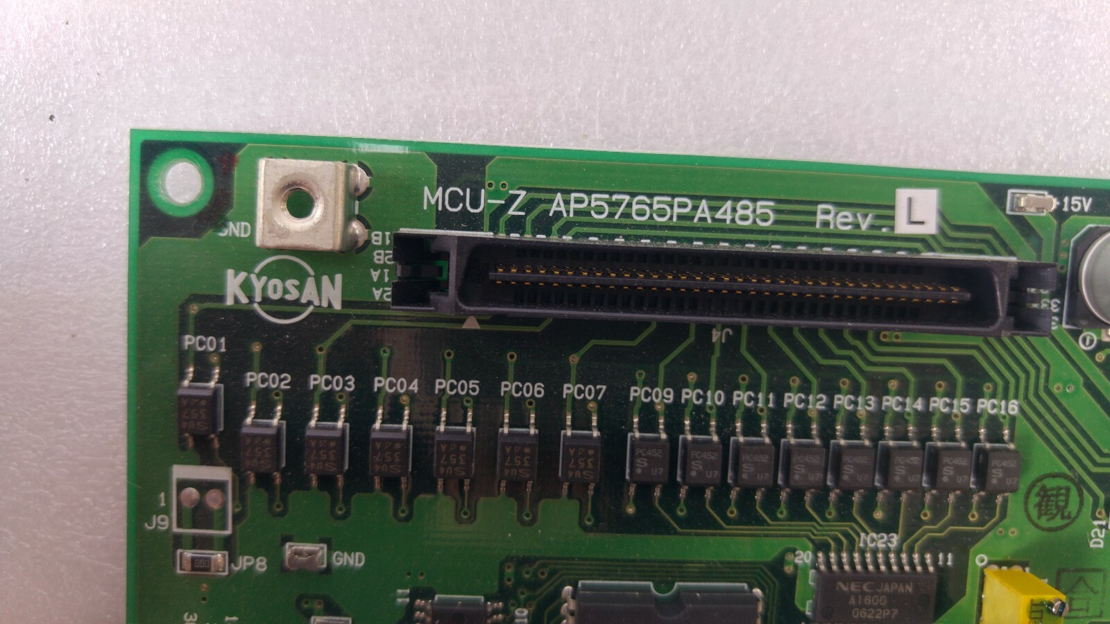 KYOSAN MCU-Z AP5765PA485 REV. L, GP5765AA480S