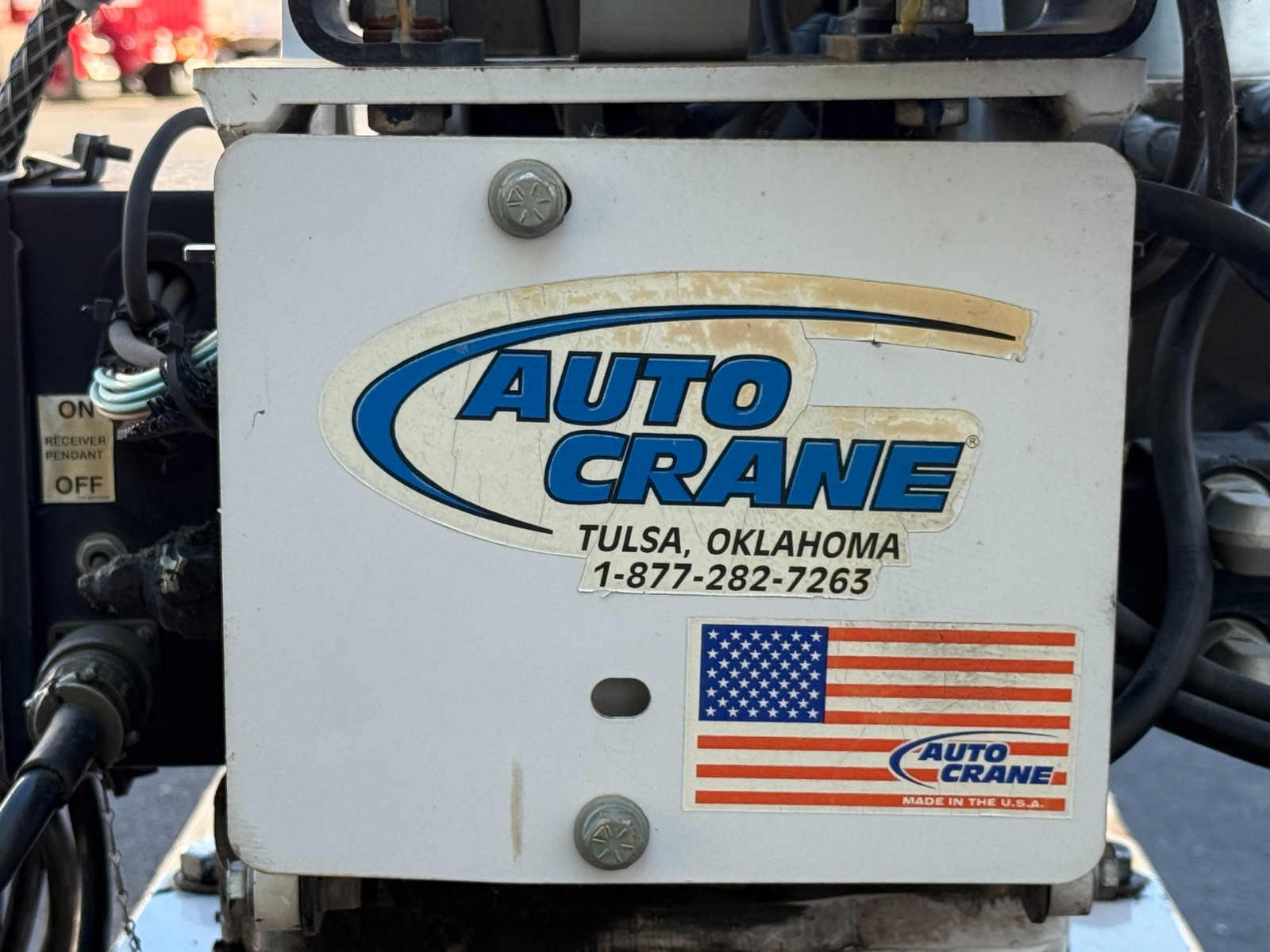 Auto Crane 3203PRX 3200lb Hydraulic Service Crane Truck Mounted Telescopic Boom