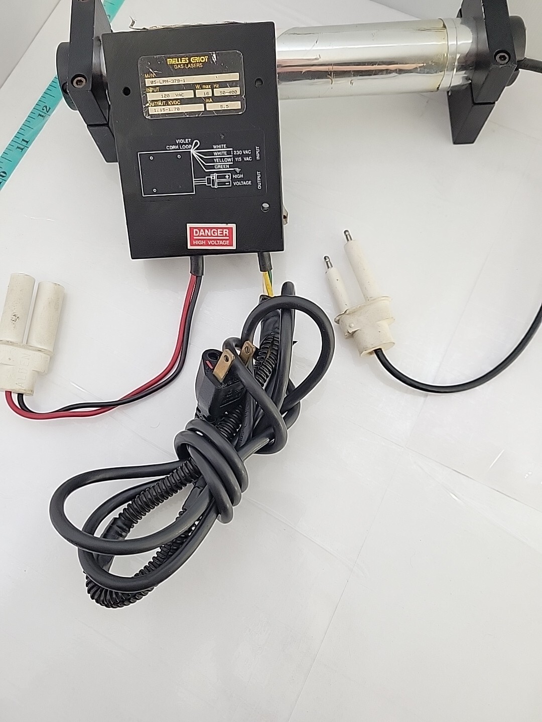 Melles Laser Drive Power Supply 05-LPM-379-1 & 05-LHP-911 UNTESTED Vtg 1985 Set