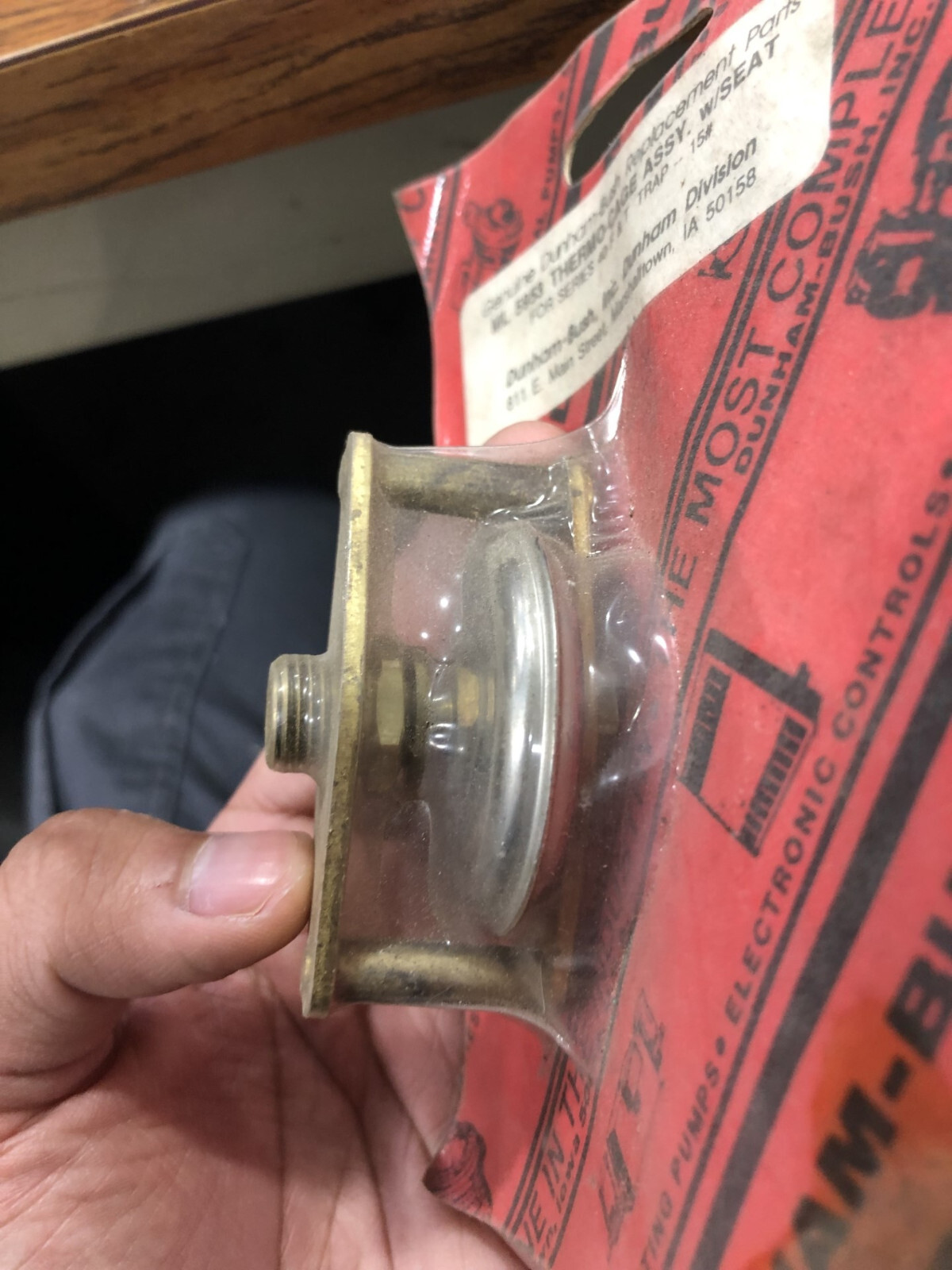 Dunham Bush ML 5953 Thermo-Cage Assembly W/SEAT