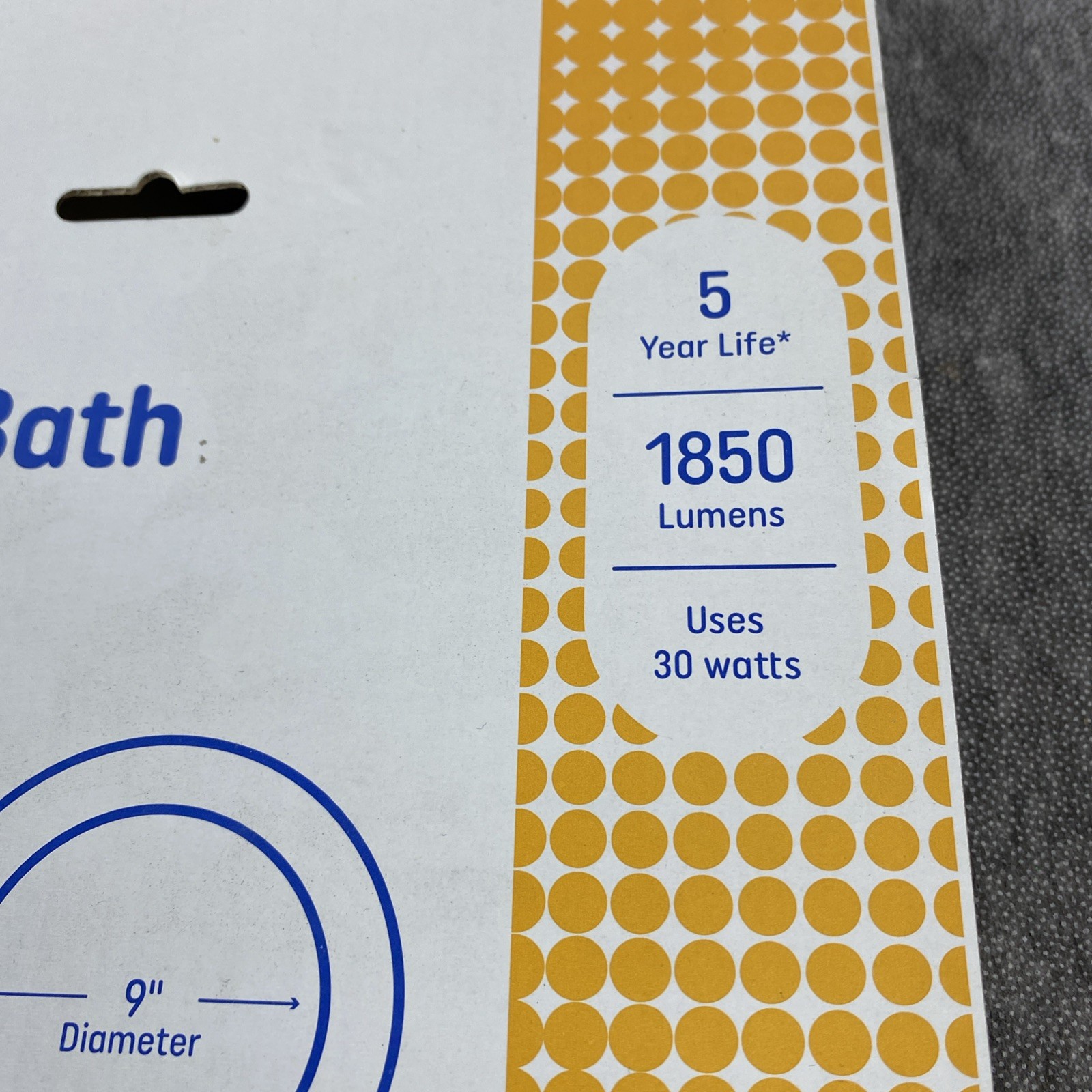 GE Lighting FC9T9/KB Circline Fluorescent Lamp 9″ 30W 3000K Warm White NEW✅