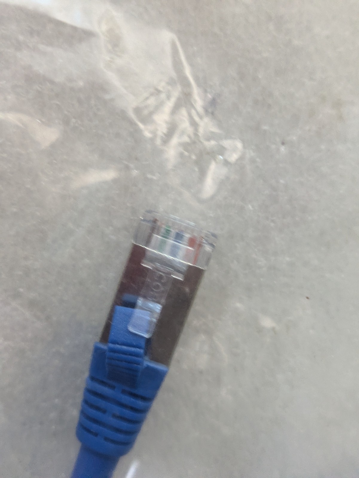 Legrand C2G 27241 Cat5e Shielded Snagless Patch Cable 3ft RJ45 Blue Ethernet OEM