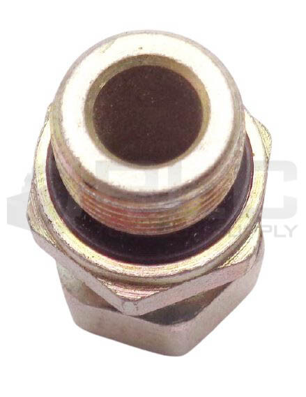 NEW EO/PARKER HYRDAULIC ADAPTER, 1/2″ID TO 3/8″ID, 12-L NUT