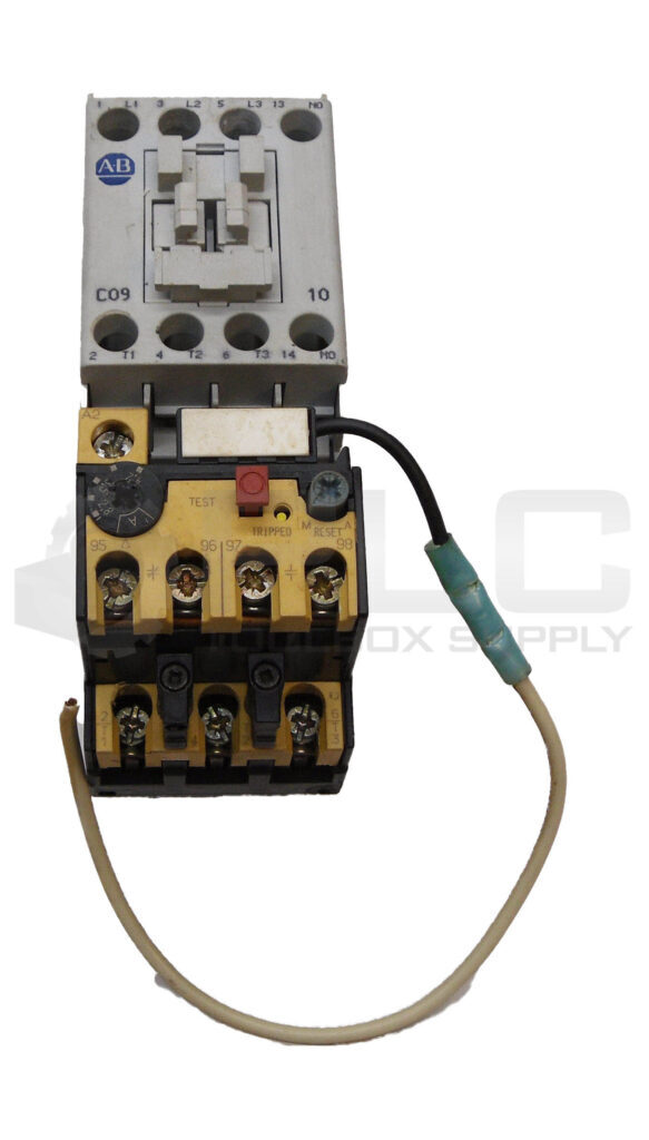 ALLEN BRADLEY 100-C09*10 /A CONTACTOR W/ 193-BSB /B OVERLOAD RELAY