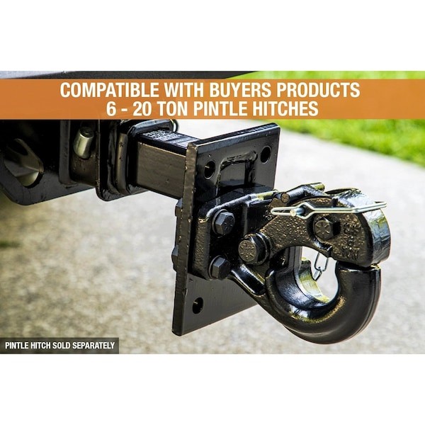 Buyers Products Pm87 Pintle Hook Mount,Gvw 10,000 Lb.