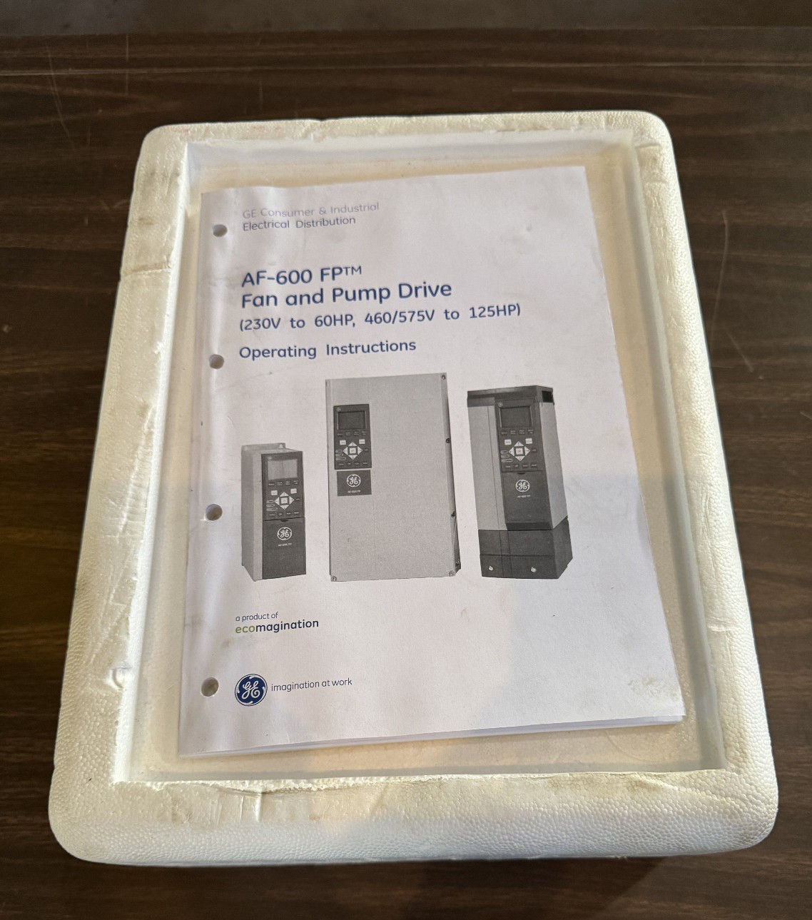 New Genuine GE AF-600 FP Drive 6KFP23002X9XXXA1 2 HP 1.5KW Denmark NextDay Air