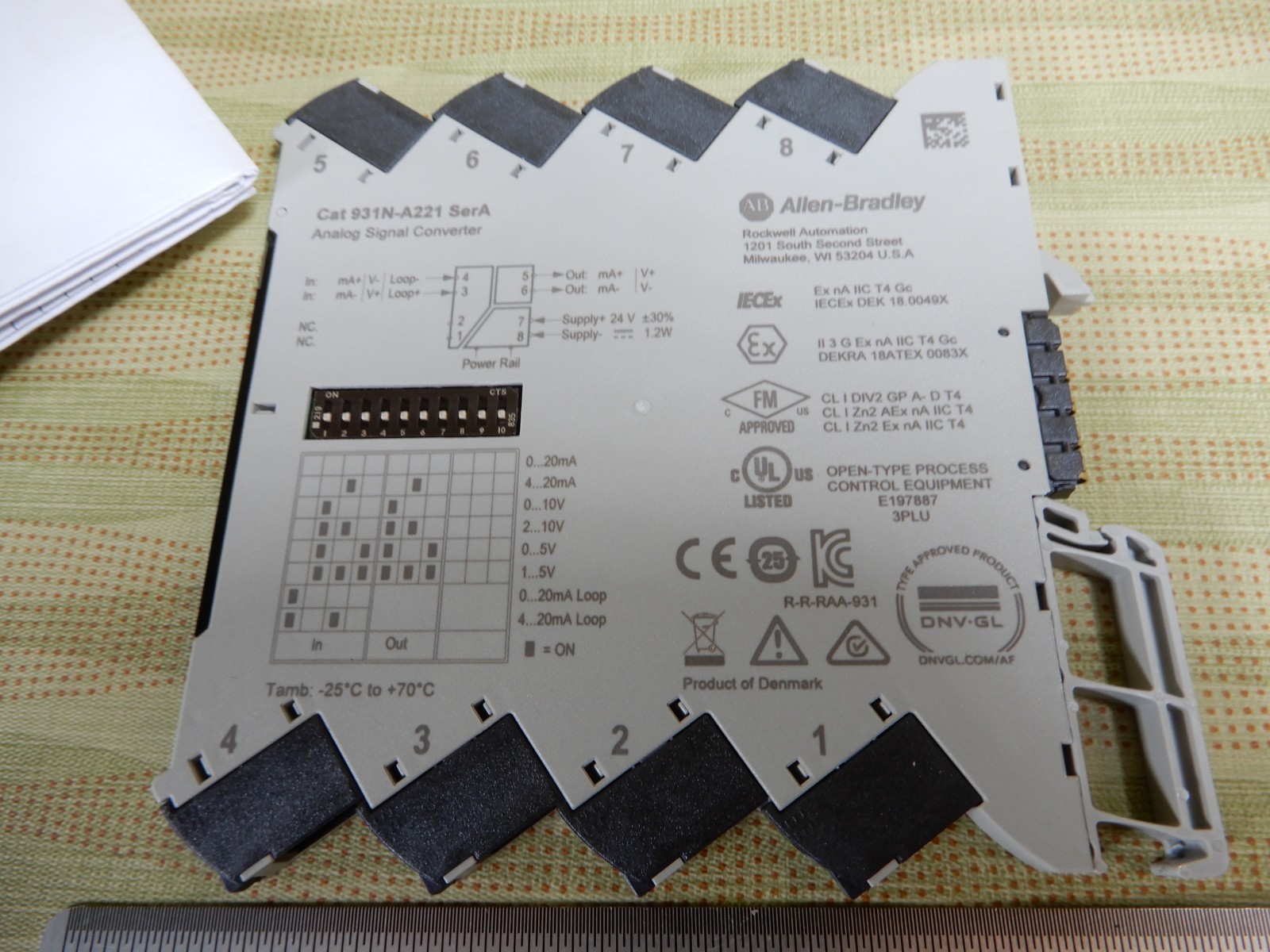 Allen-Bradley NOS 931N-A221 Analog Signal Converter BX
