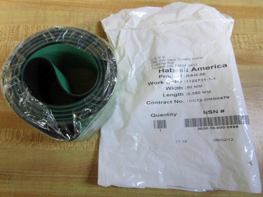 Habasit MAM-5E-50-2350 Belt MAM-5E