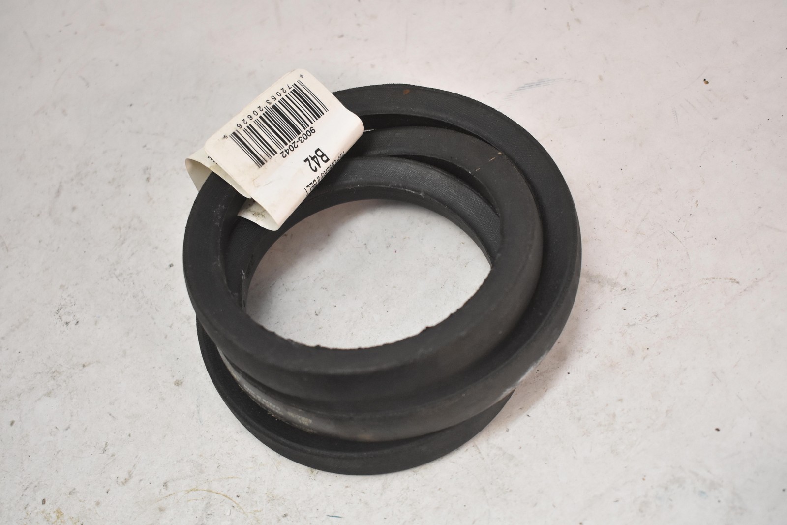 Gates Hi-Power II B42 V-Belt 9003-2042 Rubber Industrial Black Made In Mexico