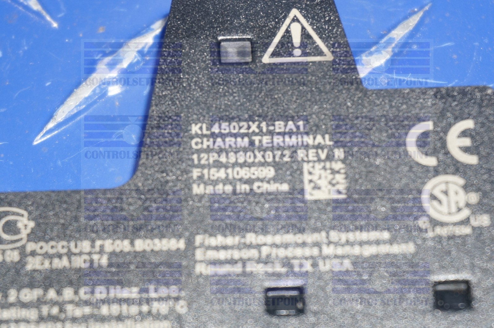 EMERSON DELTAV KL4502X1-BA1 CHARM STANDARD TERMINAL KL4502X1BA1 12P4990, SE4501