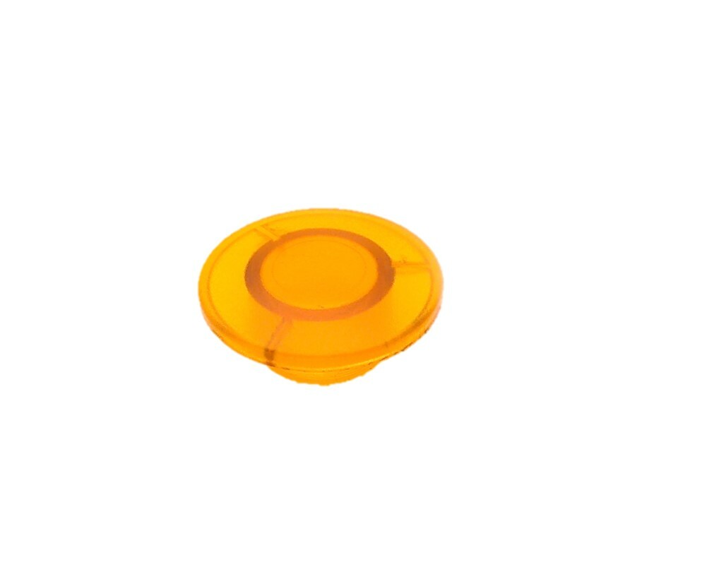 EAO 704-604.4 Yellow Clear Mushroom Head D40 Push Button NEW NO BOX