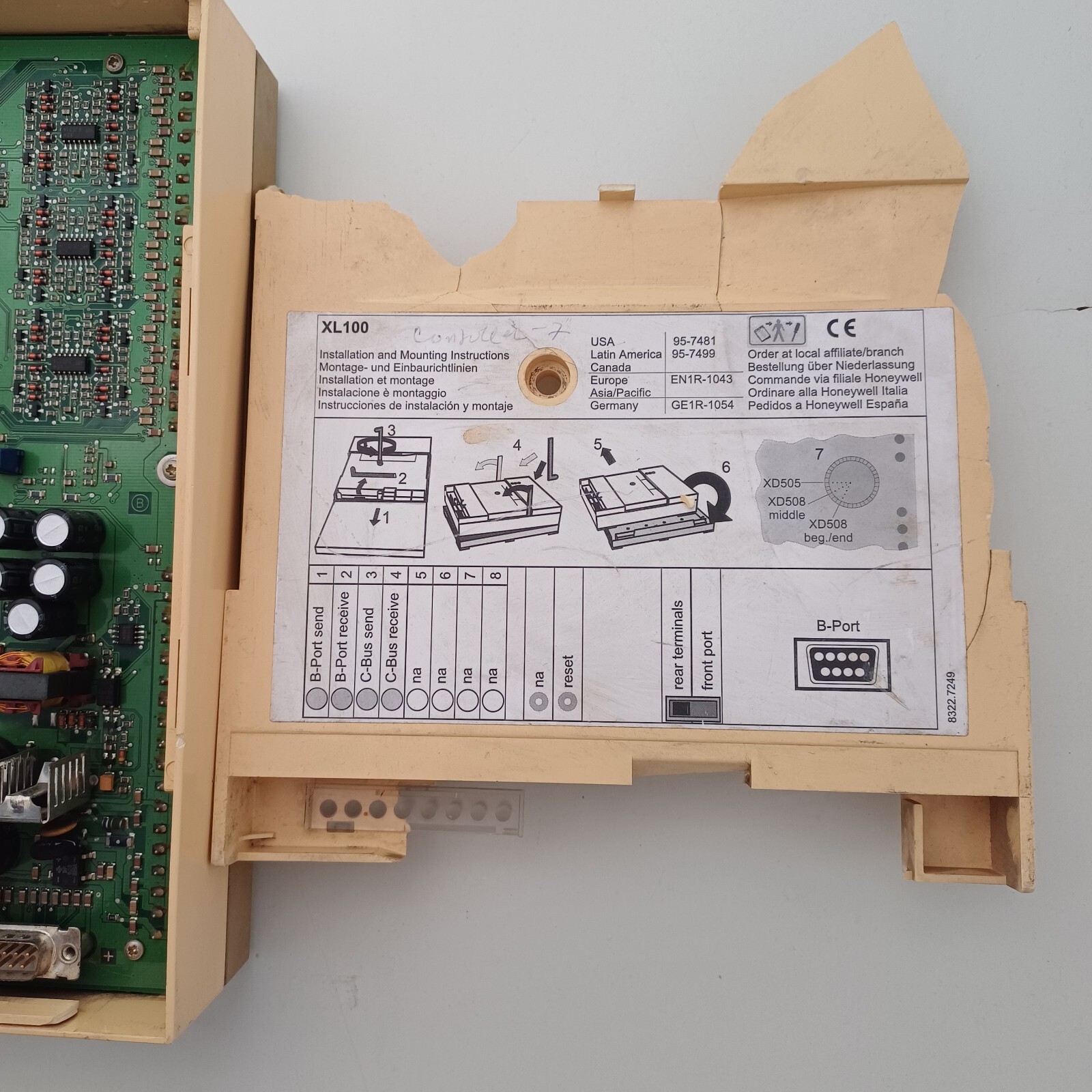 HONEYWELL XL100C EXCEL 100C WITH C-BUS & MODEM INTERFACE GERMANY