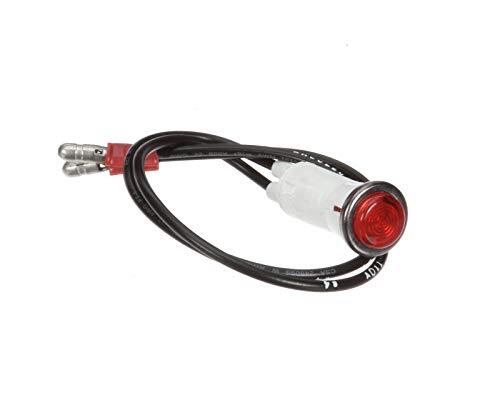 SIGNAL LIGHT 1/2″ RED 125V