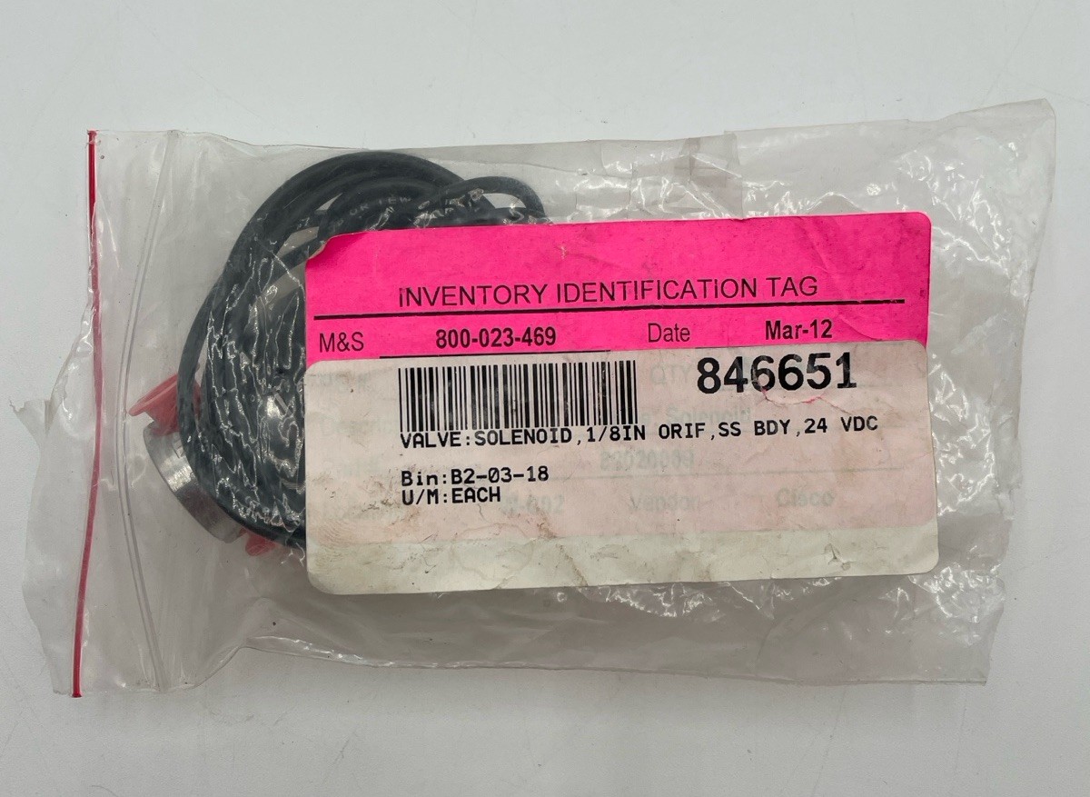 Peter Paul Electronics 24VDC 7W 1/8 25PSI Solenoid Valve 52Z0029NGB