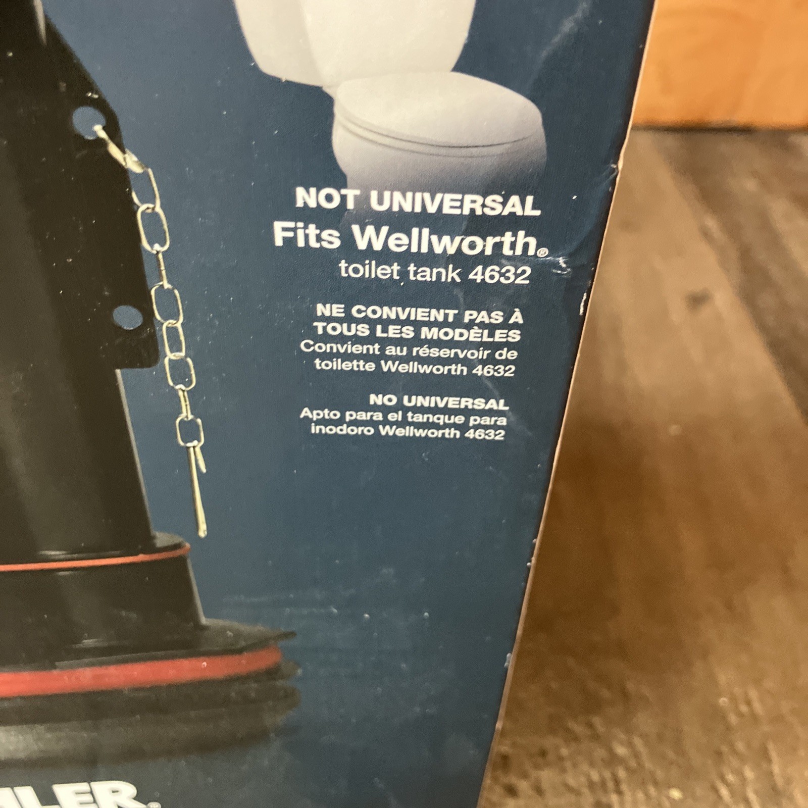 Kohler RGP1069722 Plastic Flush Valve Kit for 3” Wellworth 4632