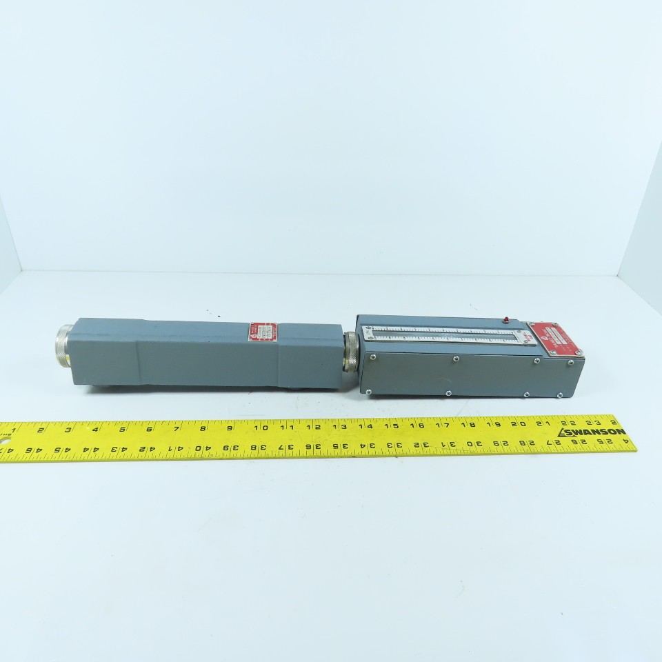 Waukee M-4 Flo-Meter Gas Flow Meter PR 12WCG W/ Waukee-Tronic Controller 1″ NPT