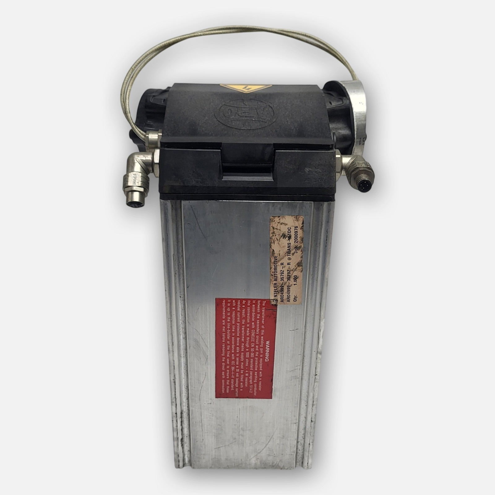 ARO MFDC-8.5V/7.5kA WELDING TRANSFORMER 1000Hz 90kVA 70 TURNS RATIO