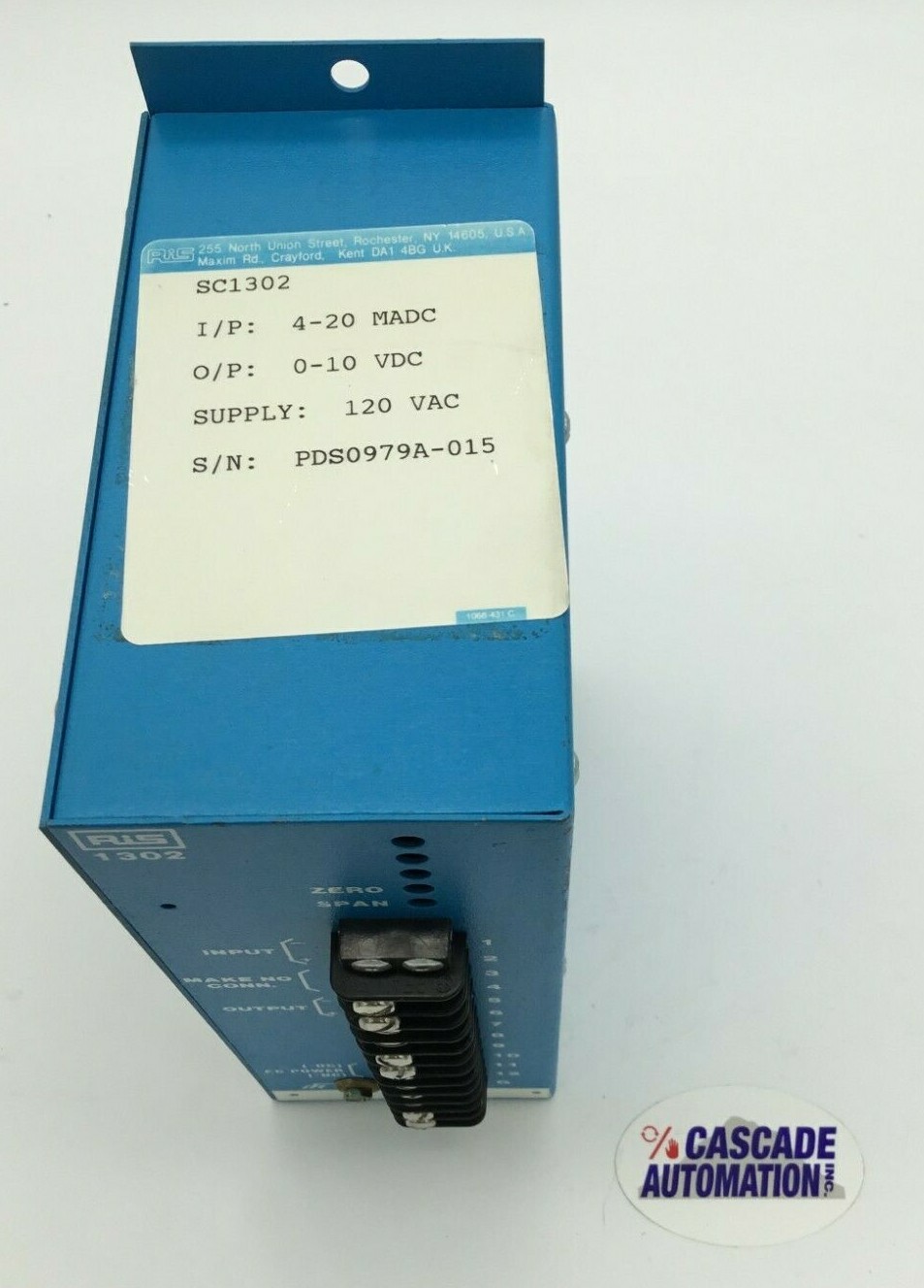 RIS SIGNAL CONVERTER RIS-1302 120 VAC