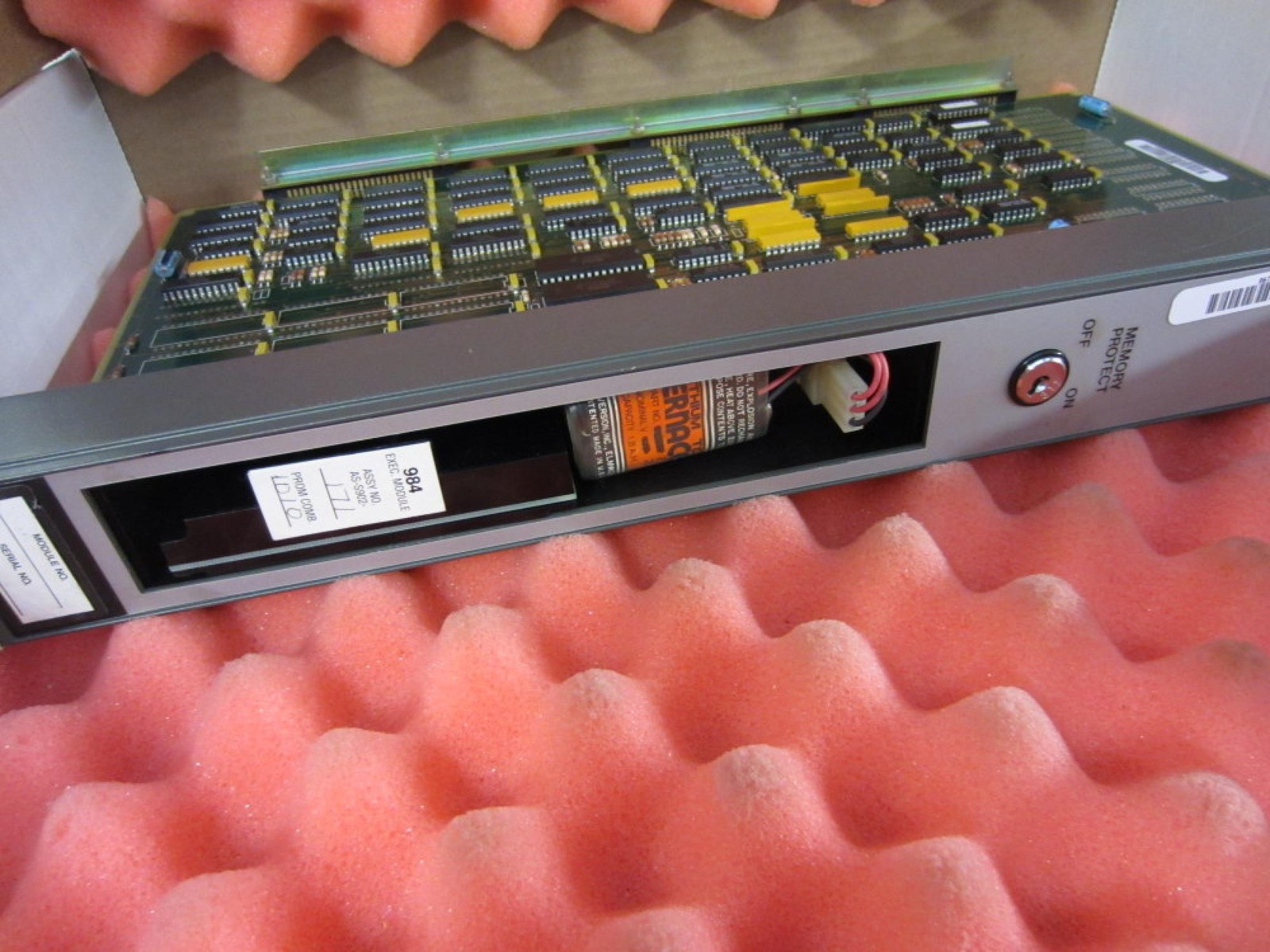 Modicon M909-000 Memory Module M909000 Rev B Without Key