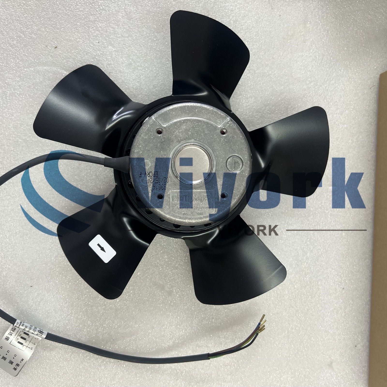 EBM A2D210-AA10-17 400V 50/60Hz 87/130W 0.20/0.27A Cooling Fan NEW